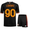 Virallinen pelipaita AS Roma Lukaku 90 Kolmas 2023-24 Lyhythihainen - Lasten ( + Lyhyet housut ) Virallinen pelipaita AS Roma Lukaku 90 Kolmas 2023-24 Lyhythihainen - Lasten ( + Lyhyet housut )
